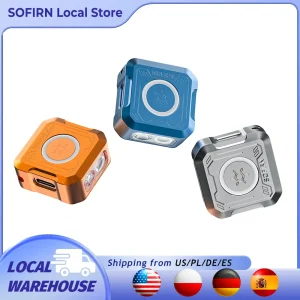 SOFIRN Mini Pocket Flashlight Magnetic