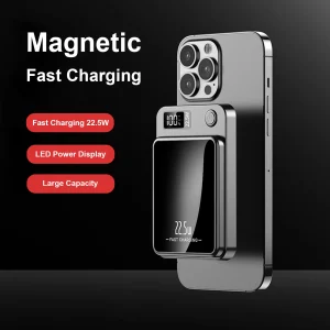 2-in-1 Wireless Magnetic Power Bank Fast Charging
