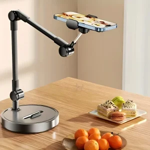 Multi-Angle Adjustable Iron Metal Phone Desktop Stand